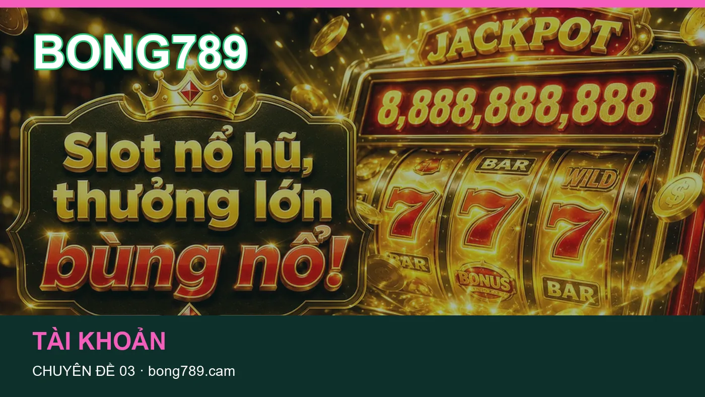 Tài khoản: những thuật ngữ cần hiểu khi tra cứu BONG789